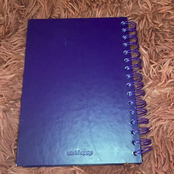 Purple SHAPE  Magazine Spiral Notebook - Picture 2 of 3